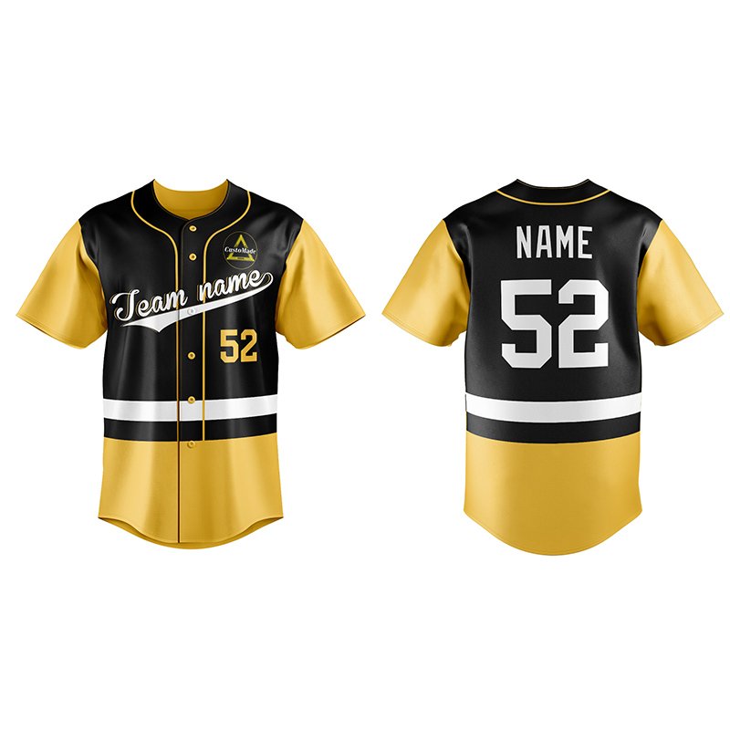 Customized Full Sublimation Baseball Jersey BJ031