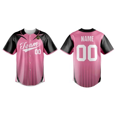 Customized Full Sublimation Baseball Jersey BJ013