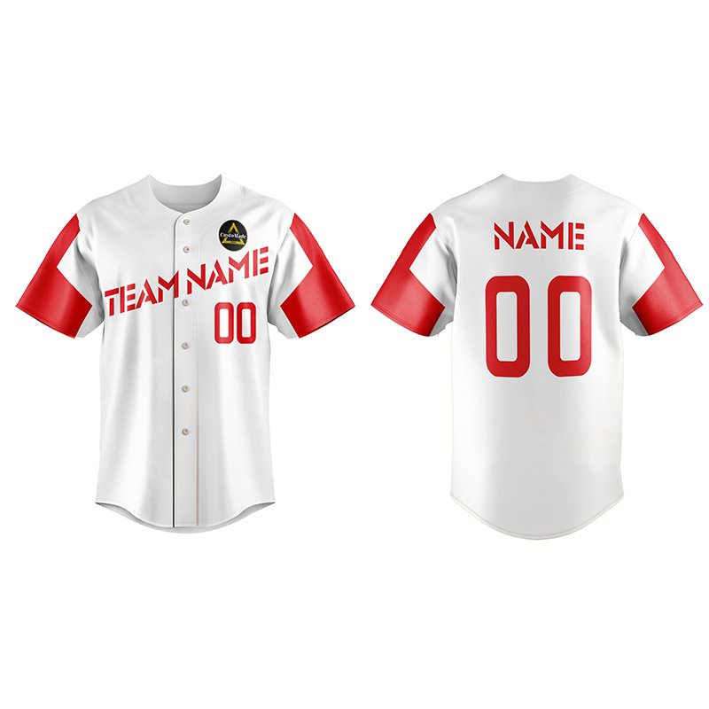 Customized Full Sublimation Baseball Jersey BJ024