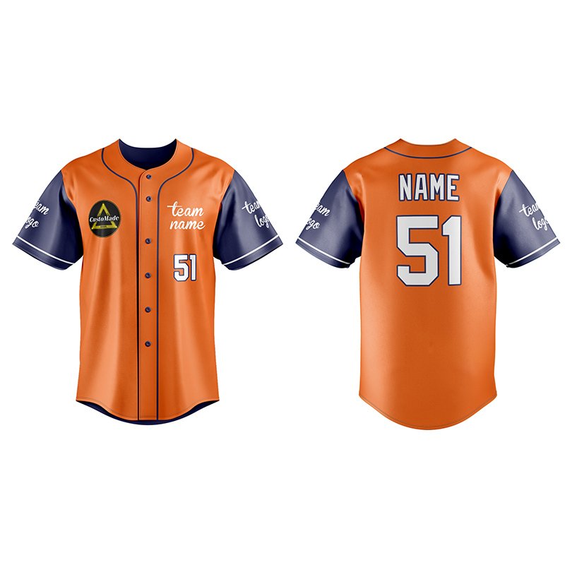 Customized Full Sublimation Baseball Jersey BJ032