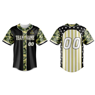 Customized Full Sublimation Baseball Jersey BJ030