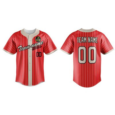 Customized Full Sublimation Baseball Jersey BJ025