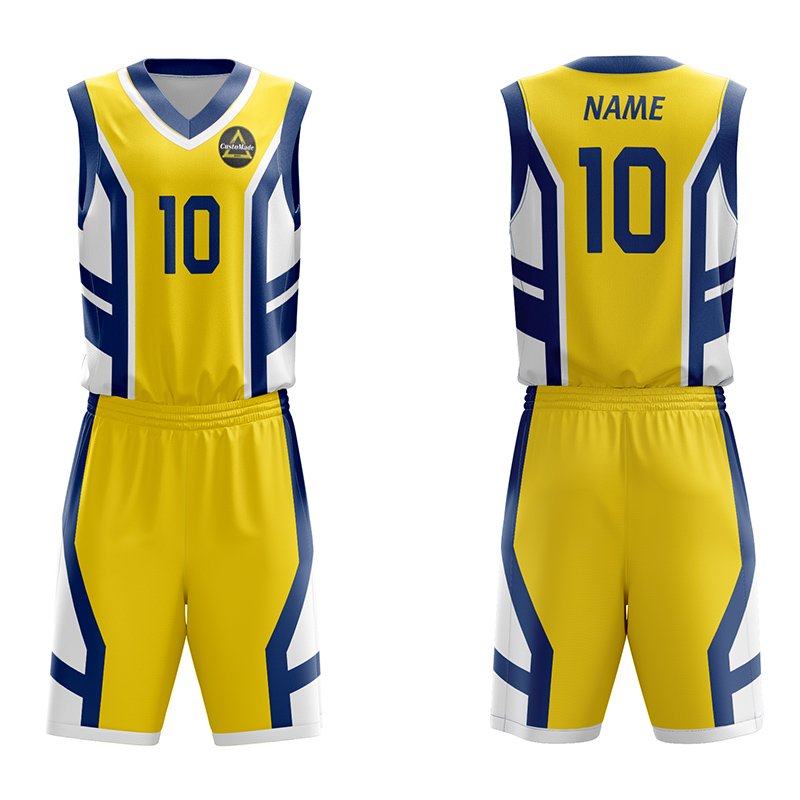 Customized Full Sublimation Basketball Uniform BU012