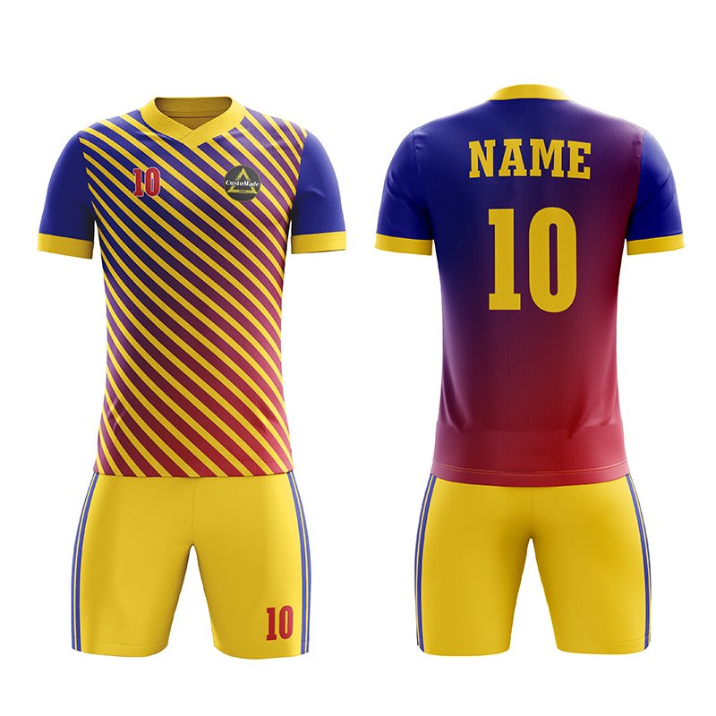 Customized Full Sublimation Soccer Uniform SU004