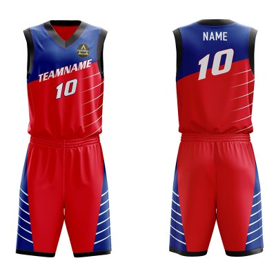 Customized Full Sublimation Basketball Uniform BU007