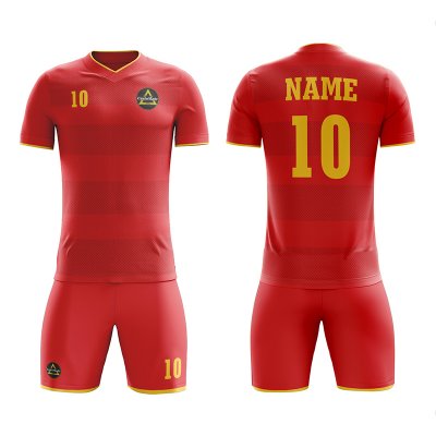 Customized Full Sublimation Soccer Uniform SU066