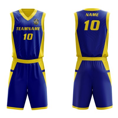 Customized Full Sublimation Basketball Uniform BU003