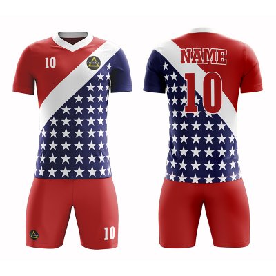 Customized Full Sublimation Soccer Uniform SU042