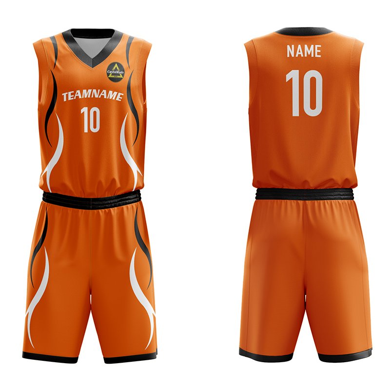 Customized Full Sublimation Basketball Uniform BU008