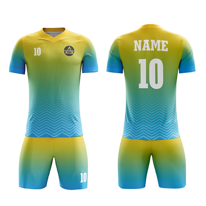 Customized Full Sublimation Soccer Uniform SU012