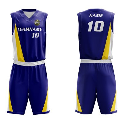 Customized Full Sublimation Basketball Uniform BU005