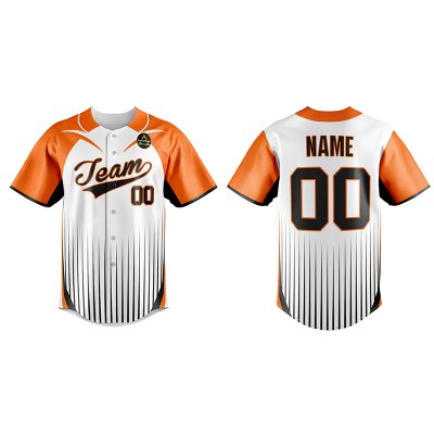 Customized Full Sublimation Baseball Jersey BJ015