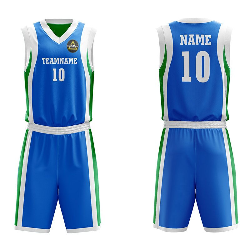 Customized Full Sublimation Basketball Uniform BU001