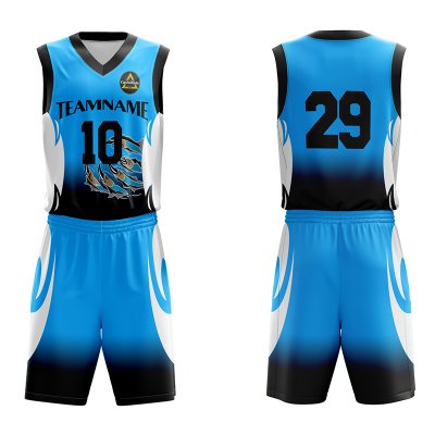 Customized Full Sublimation Basketball Uniform BU018