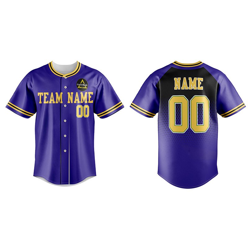 Customized Full Sublimation Baseball Jersey BJ018