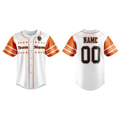 Customized Full Sublimation Baseball Jersey BJ007