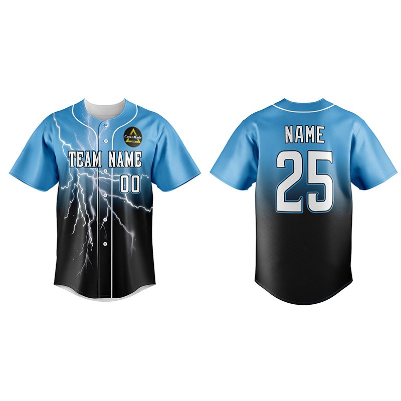 Customized Full Sublimation Baseball Jersey BJ027