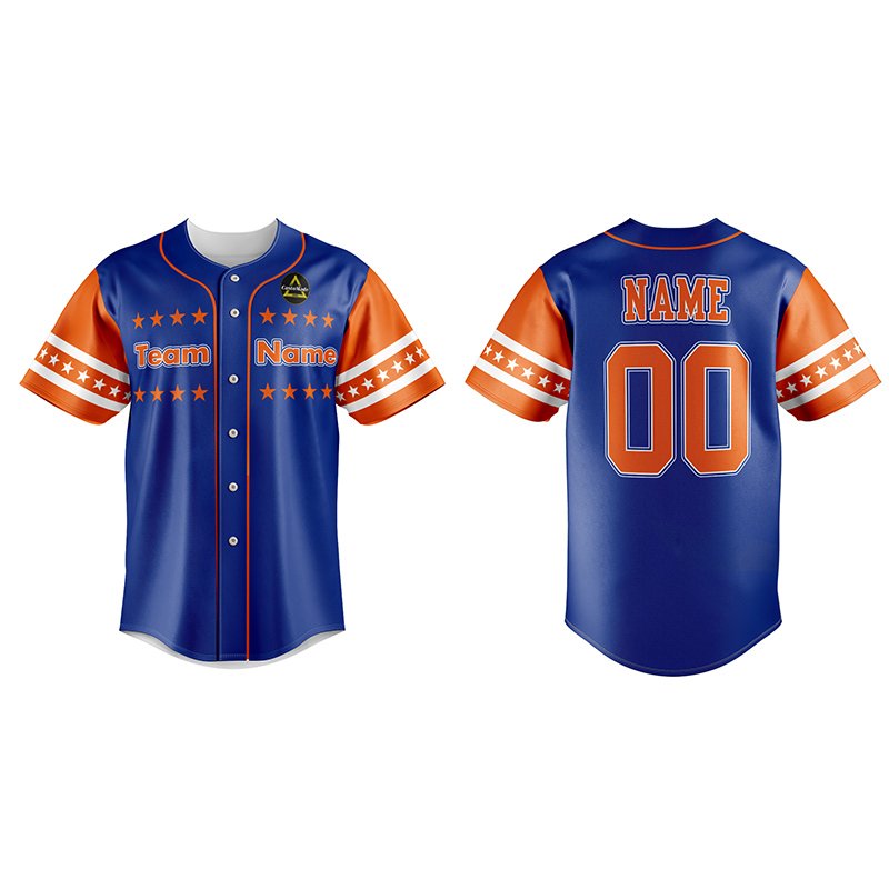 Customized Full Sublimation Baseball Jersey BJ008