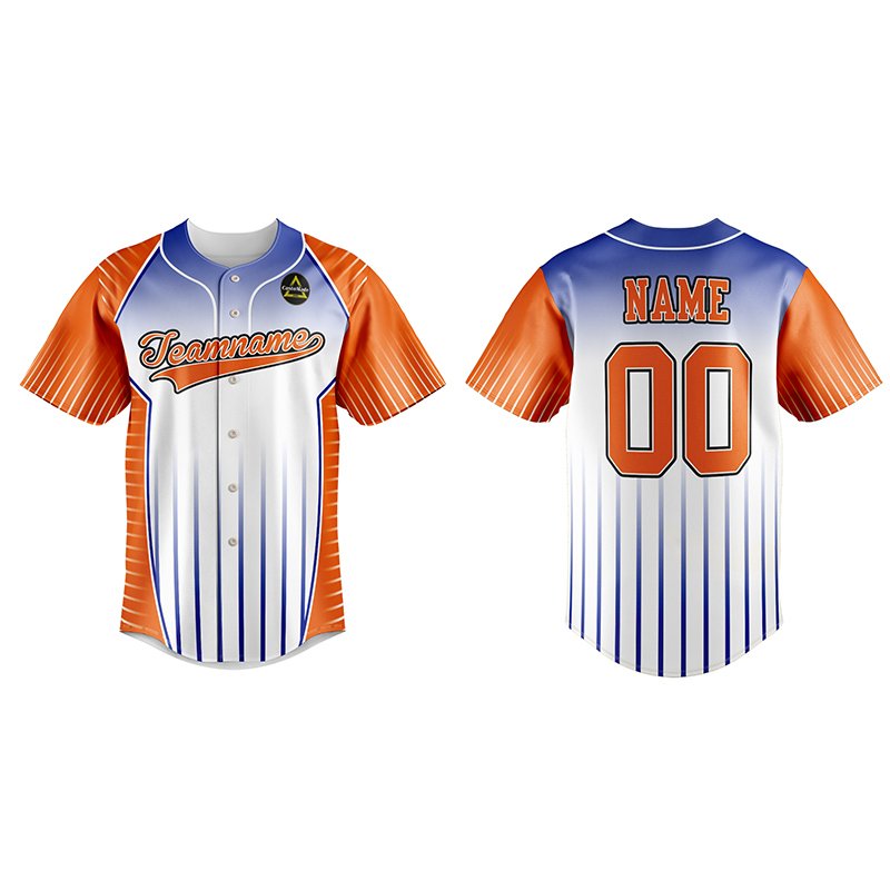 Customized Full Sublimation Baseball Jersey BJ001